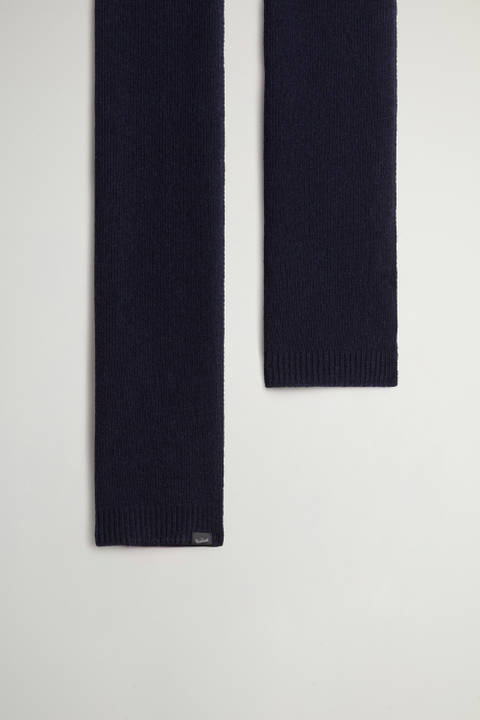 Sciarpa in misto lana vergine Merino Blu photo 2 | Woolrich