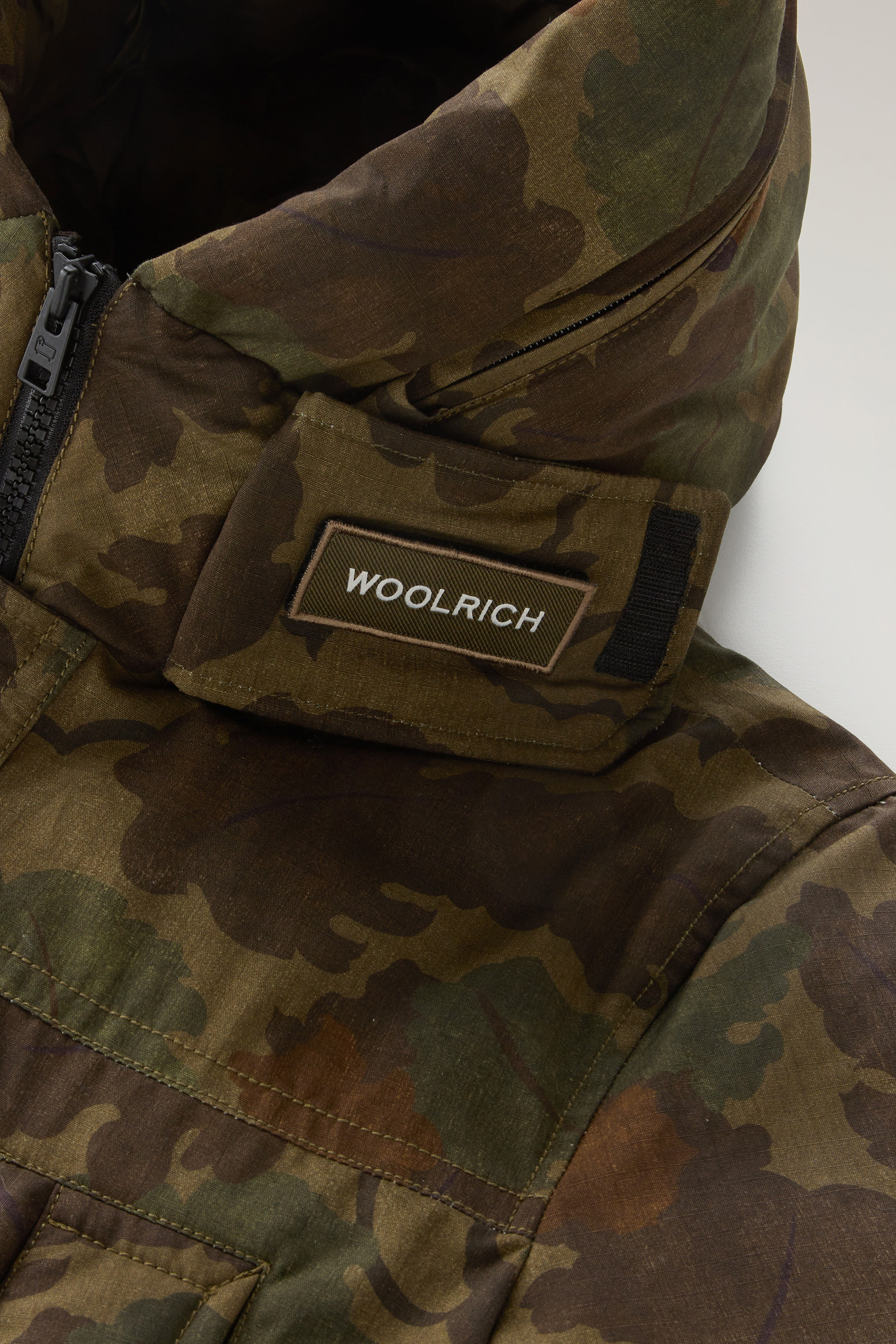 Mitchell Arctic Parka Evolution en coton Ripstop vert photo 8 | Woolrich