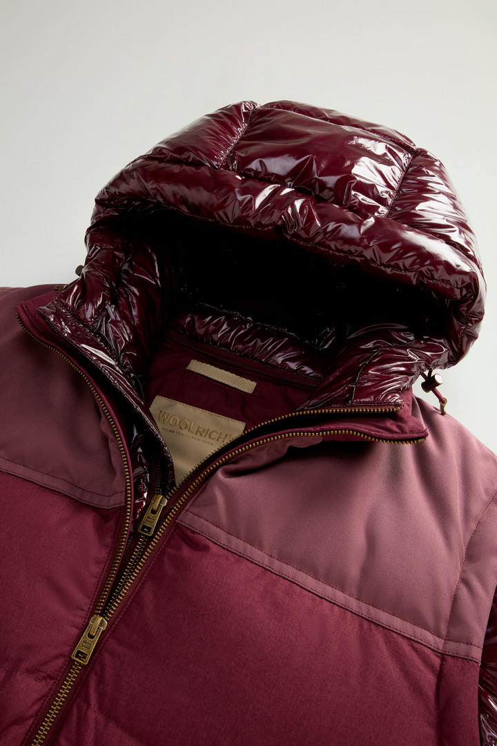 Hybrid Down Jacket with Removable Sleeves and Hood Red photo 2 | Woolrich