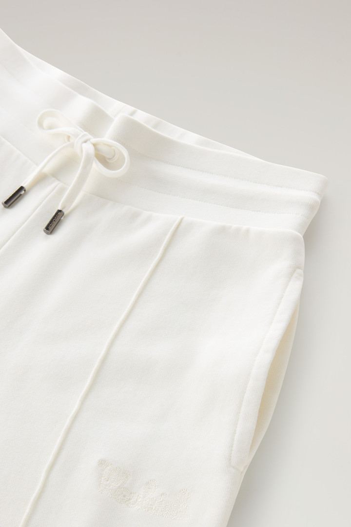 Pantaloni sportivi in puro cotone Bianco photo 6 | Woolrich