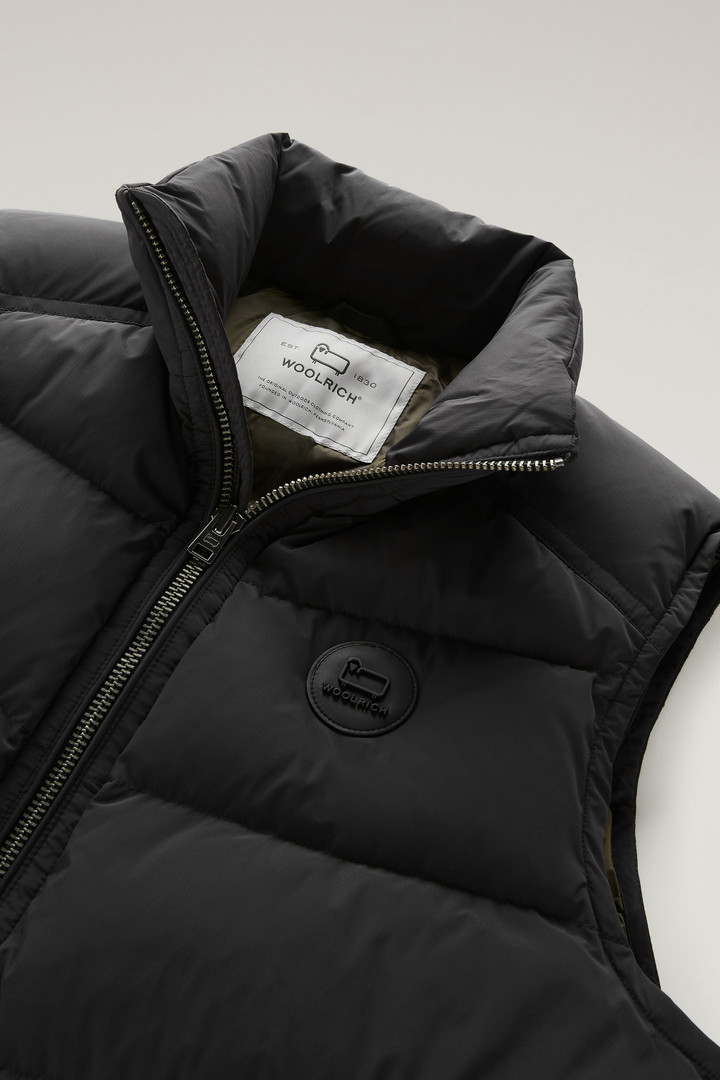Premium Padded Vest in Stretch Nylon Black photo 6 | Woolrich