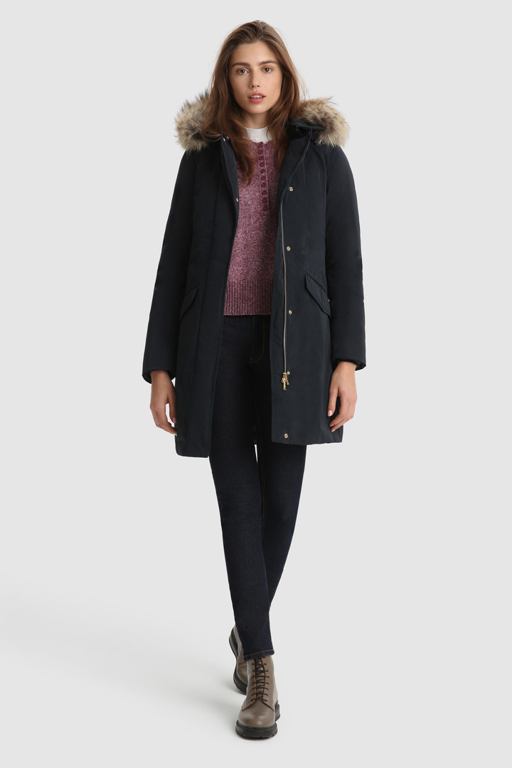 Modern Vail Parka with Removable Hood Blue photo 2 | Woolrich