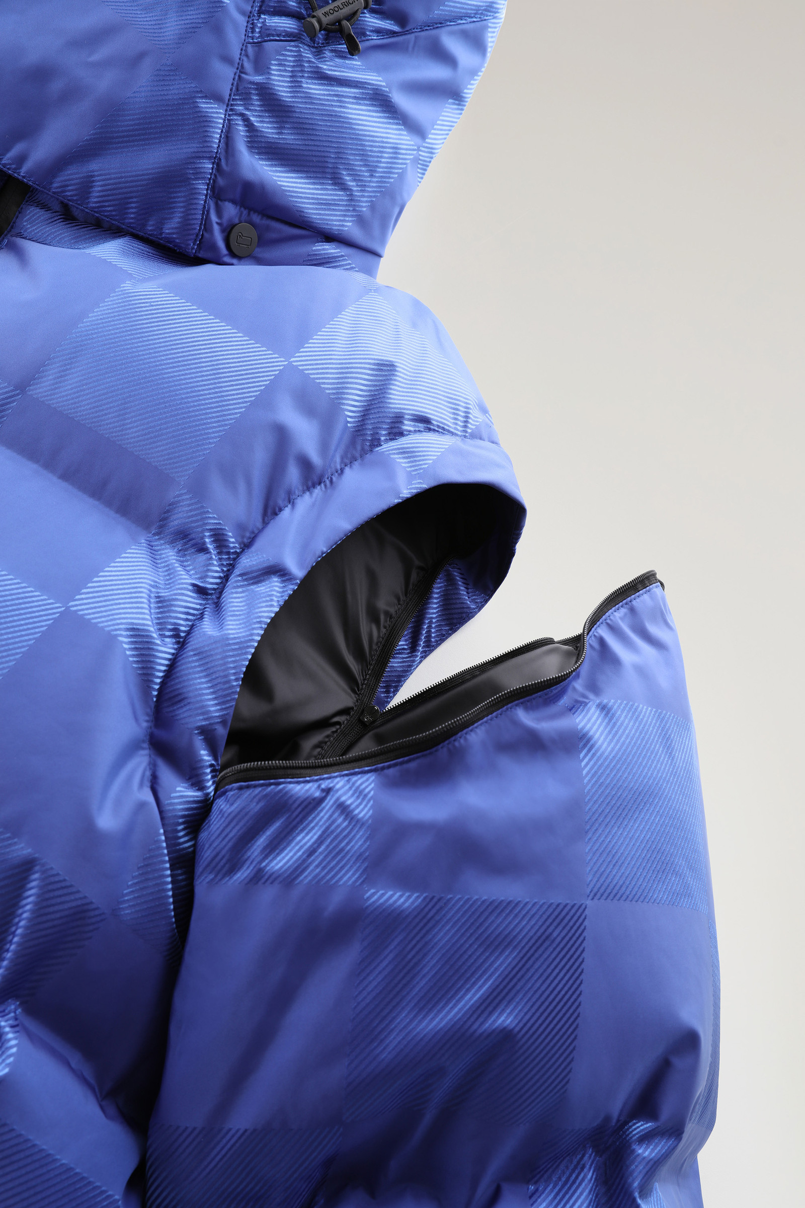 Wasserdichte Ski-Pufferjacke Shelter mit abnehmbarer Kapuze und abnehmbaren Ärmeln Blau photo 9 | Woolrich