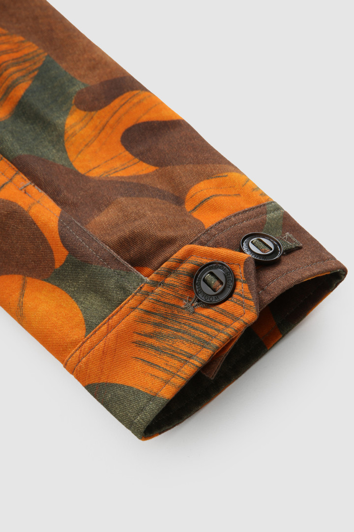 Chaqueta Easton Field de algodón de camuflaje naranja photo 8 | Woolrich