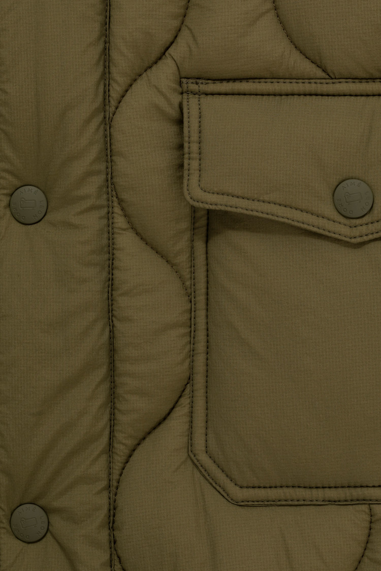 Aimé Leon Dore / Woolrich gewatteerd overhemd
