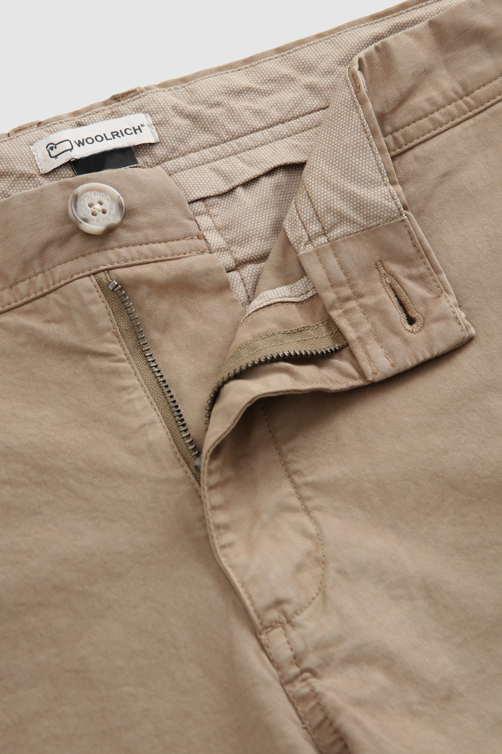 Garment-Dyed Chino Shorts Beige photo 5 | Woolrich