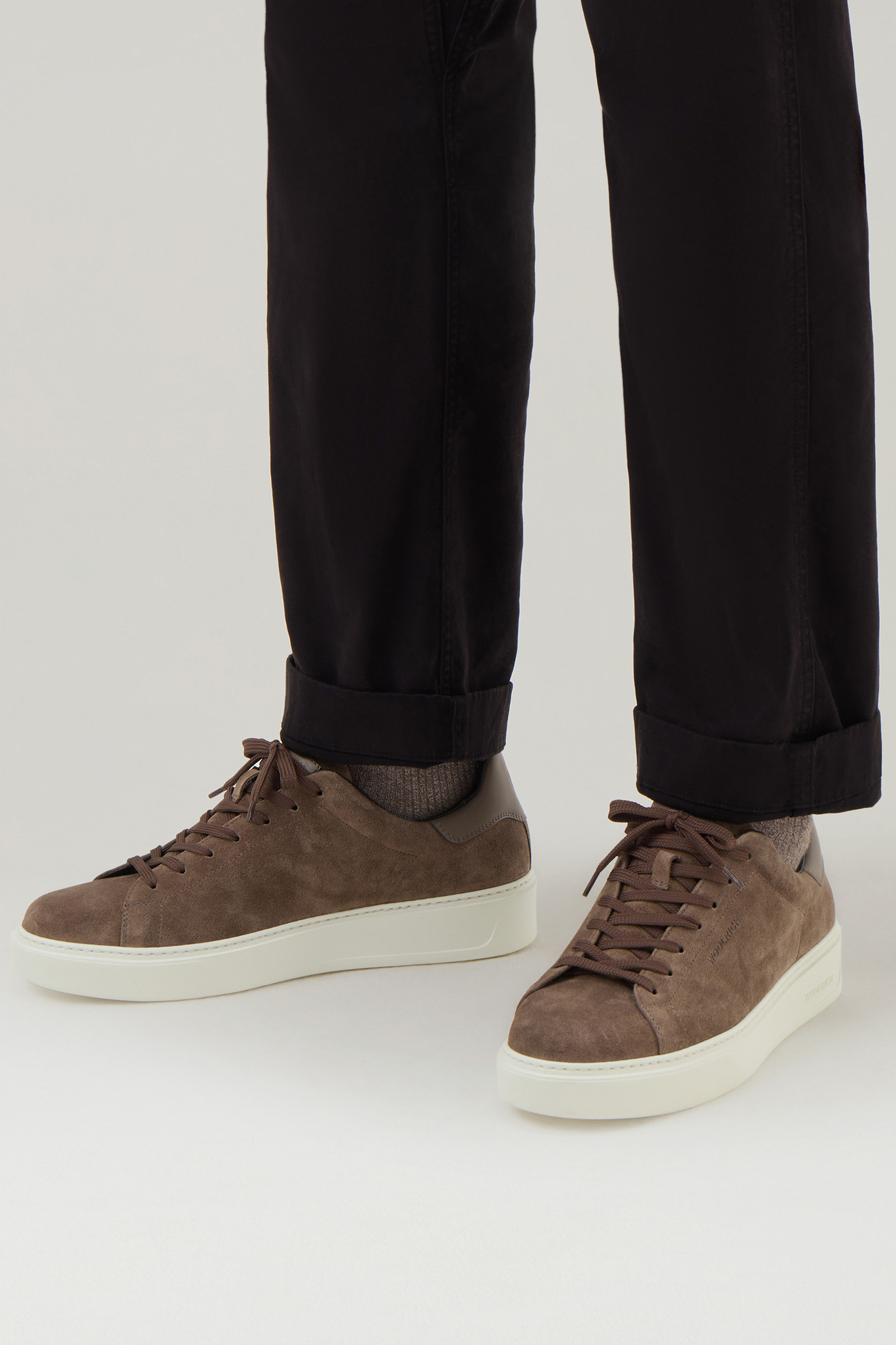 Suede Classic Court Sneakers Brown photo 6 | Woolrich