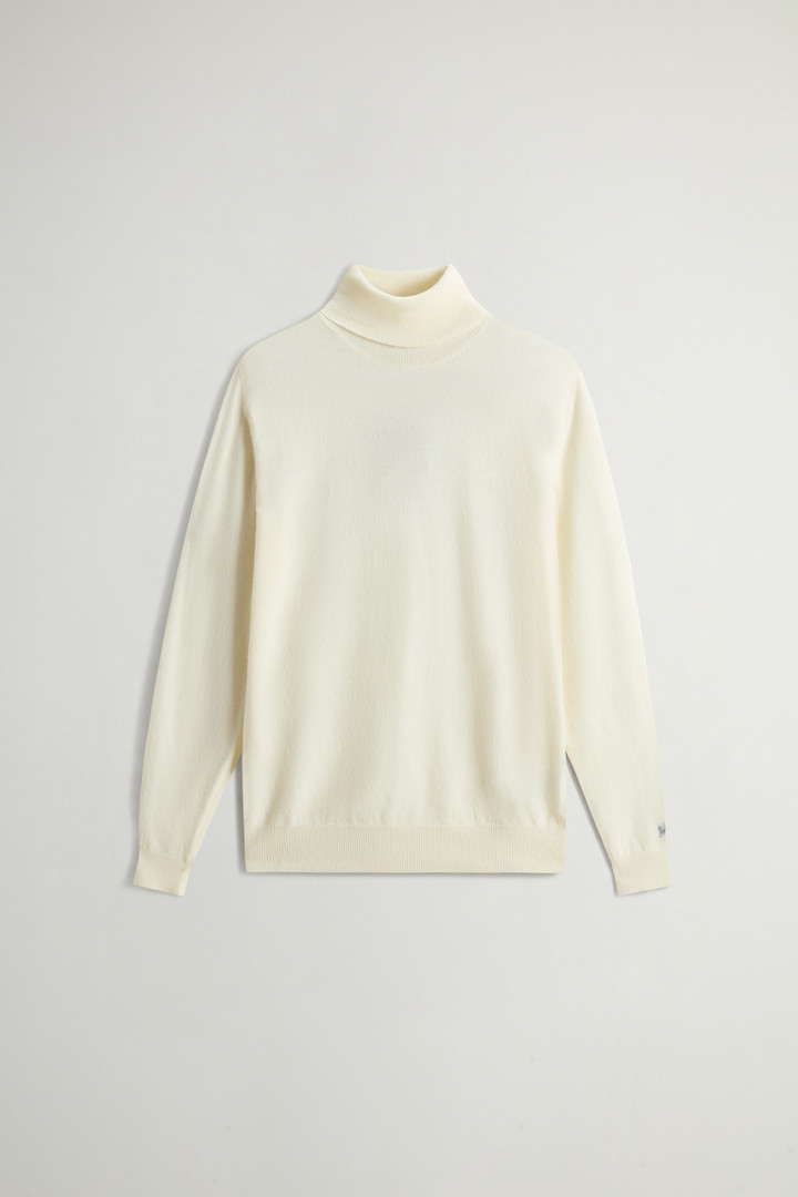 LAMBSWOOL TURTLENECK White photo 5 | Woolrich