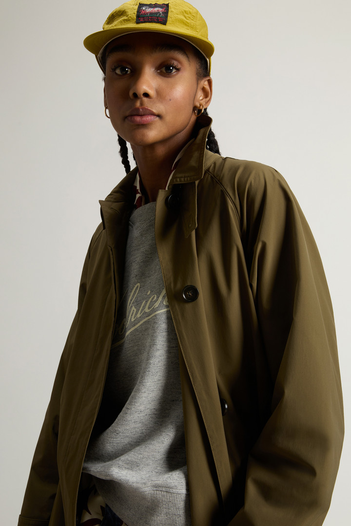 Urban Touch Trench Coat Green photo 4 | Woolrich