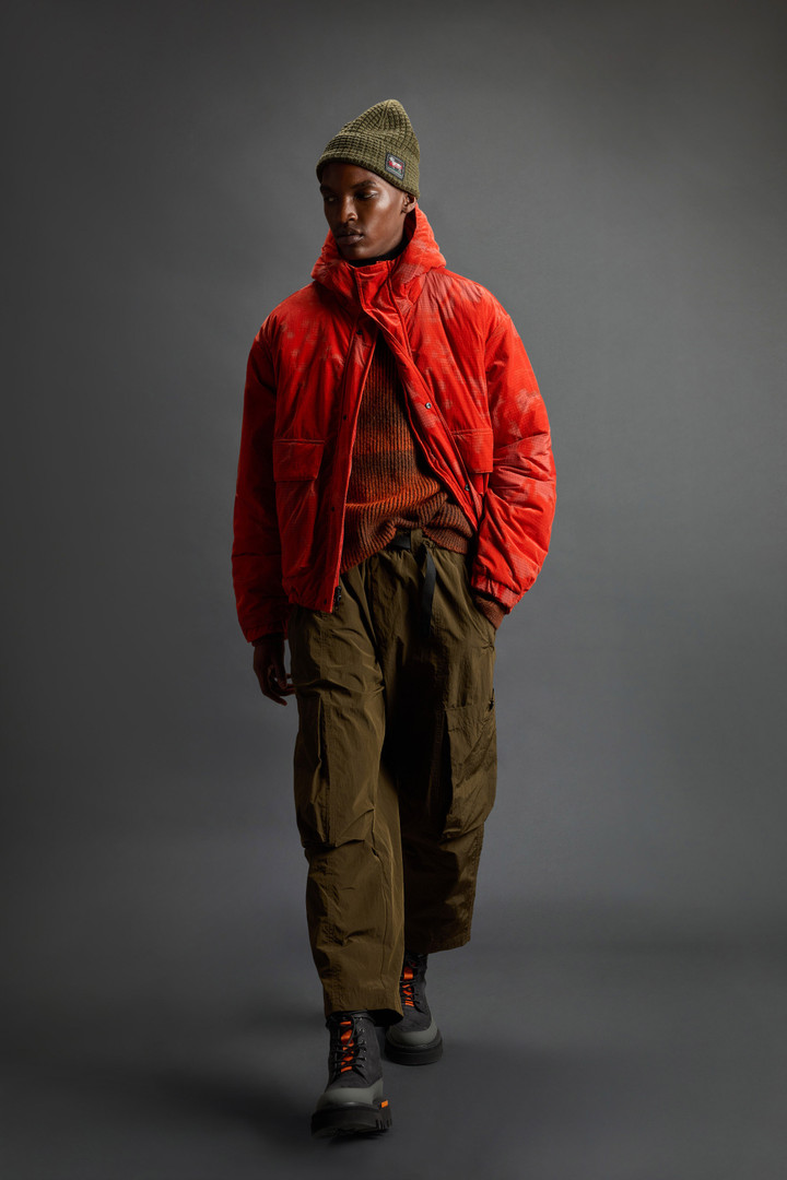 Giacca in nylon Ripstop Olmetex con motivo camouflage by Todd Snyder Arancione photo 3 | Woolrich