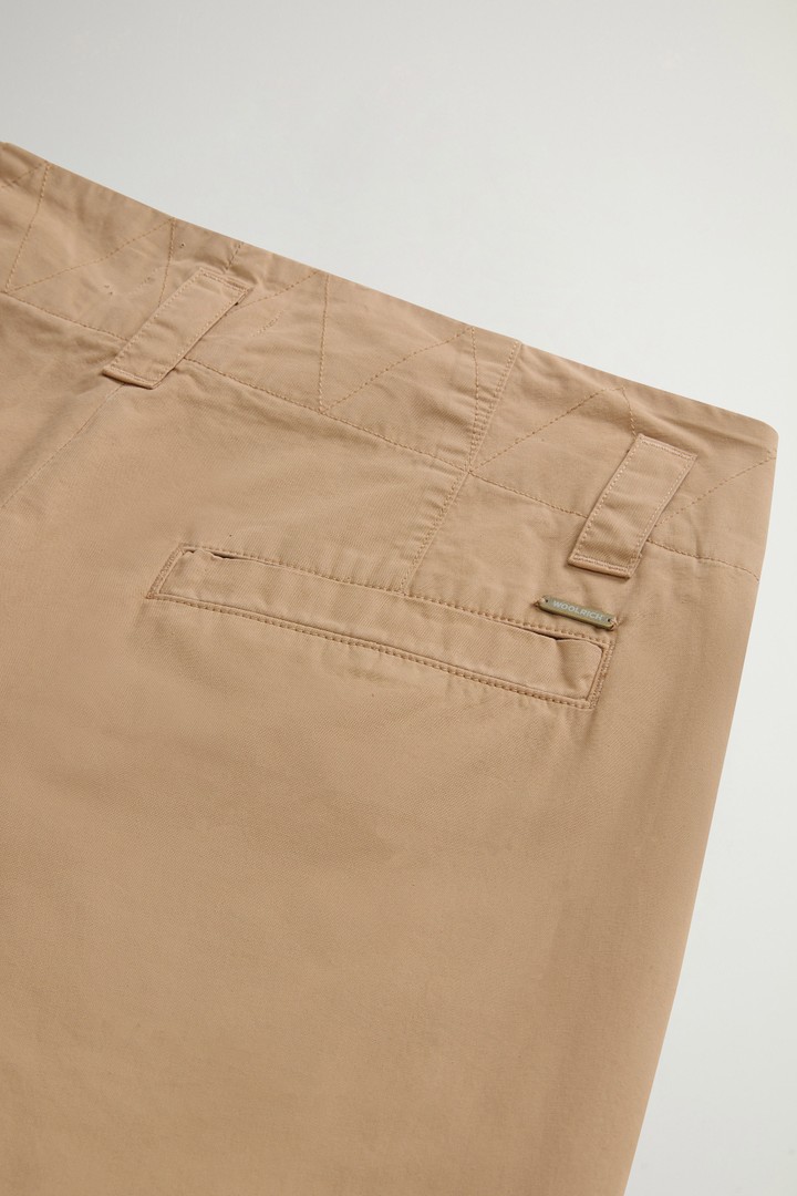 POPLIN CARROT PANTS Beige photo 3 | Woolrich
