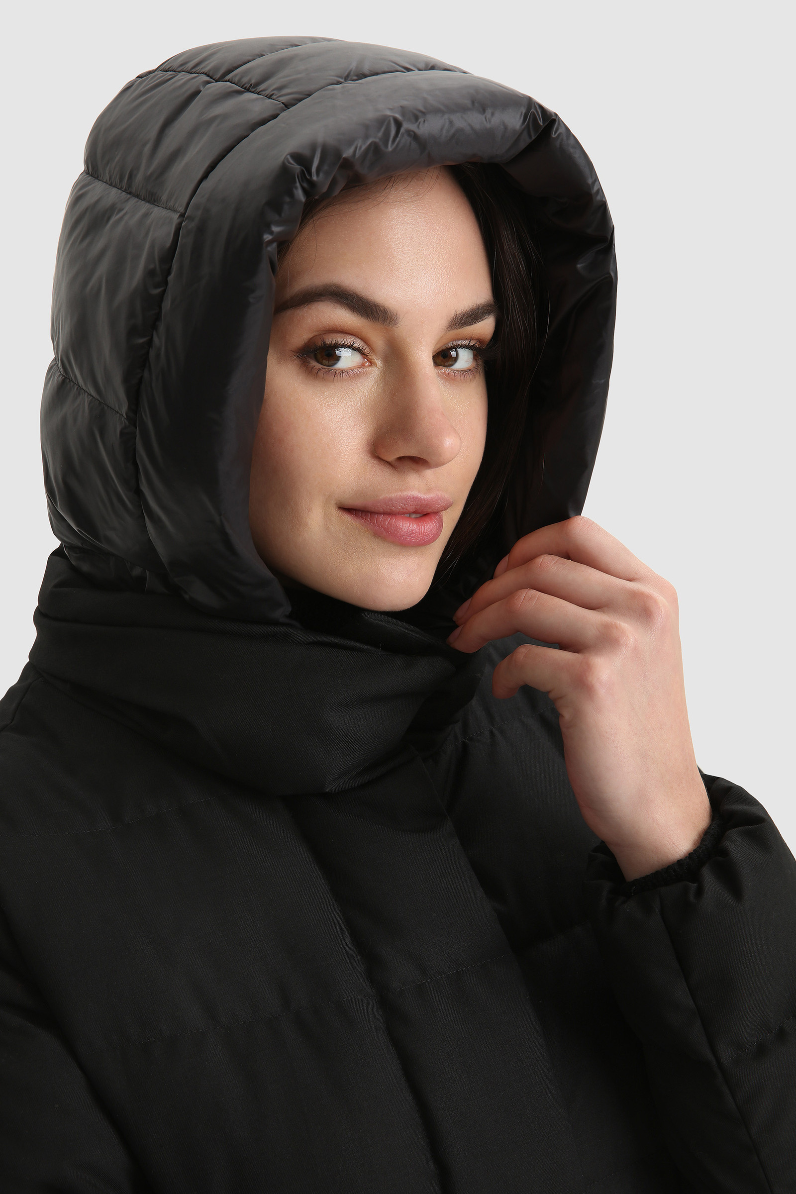 Piumino Prescott luxe 2 in 1 con pettorina removibile Nero photo 5 | Woolrich