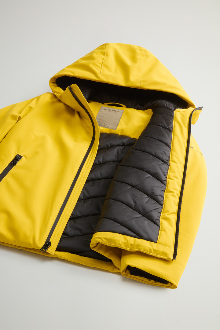 Boys’ Pacific Jacket in Two-layer Fabric Yellow photo 7 | Woolrich