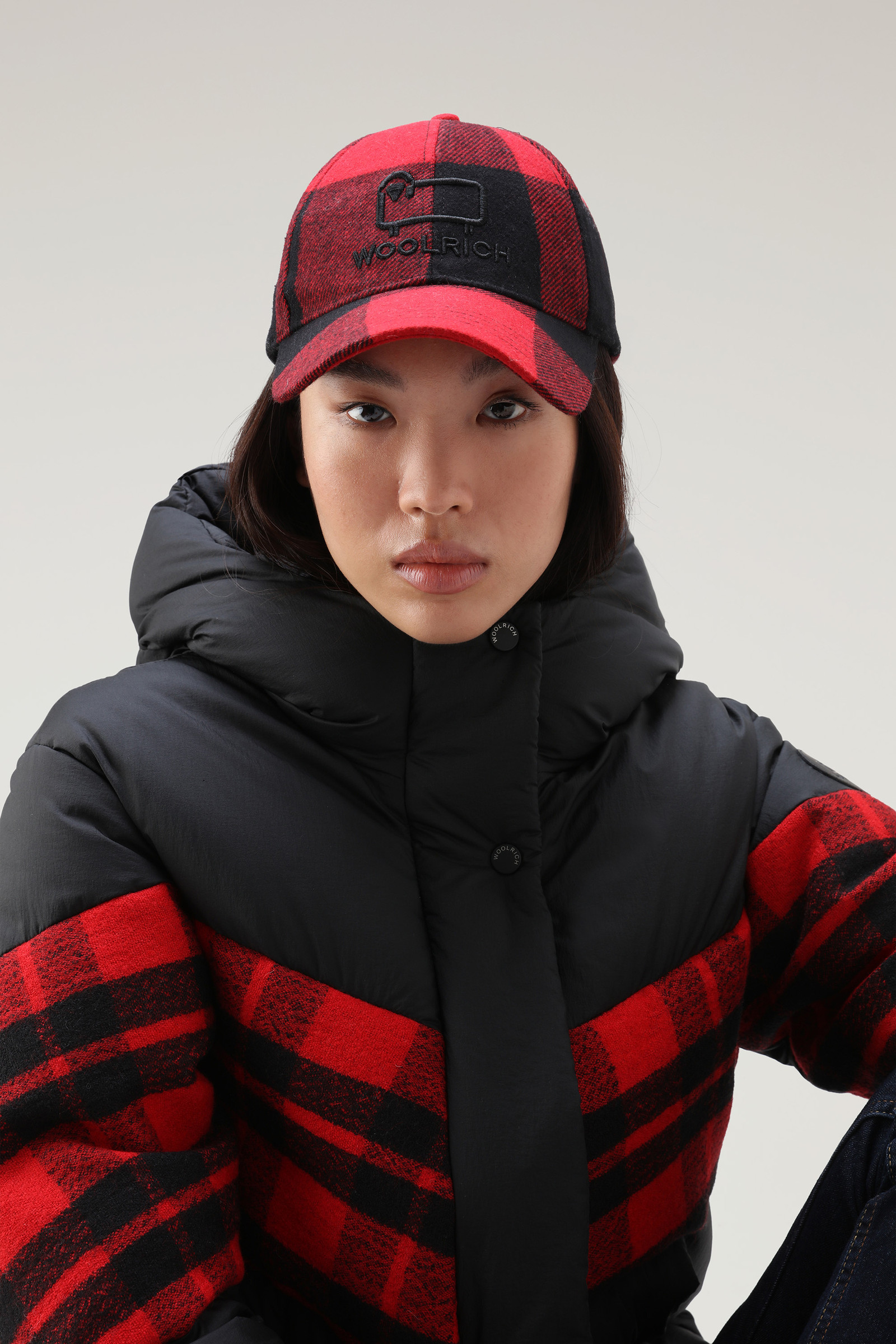 Leichte Unisex-Wollmütze Rot photo 4 | Woolrich