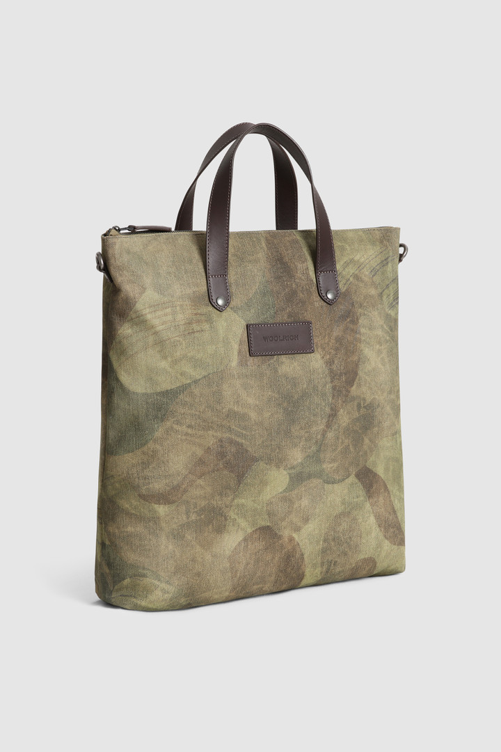 Tote Bag with Camouflage Print Green photo 2 | Woolrich