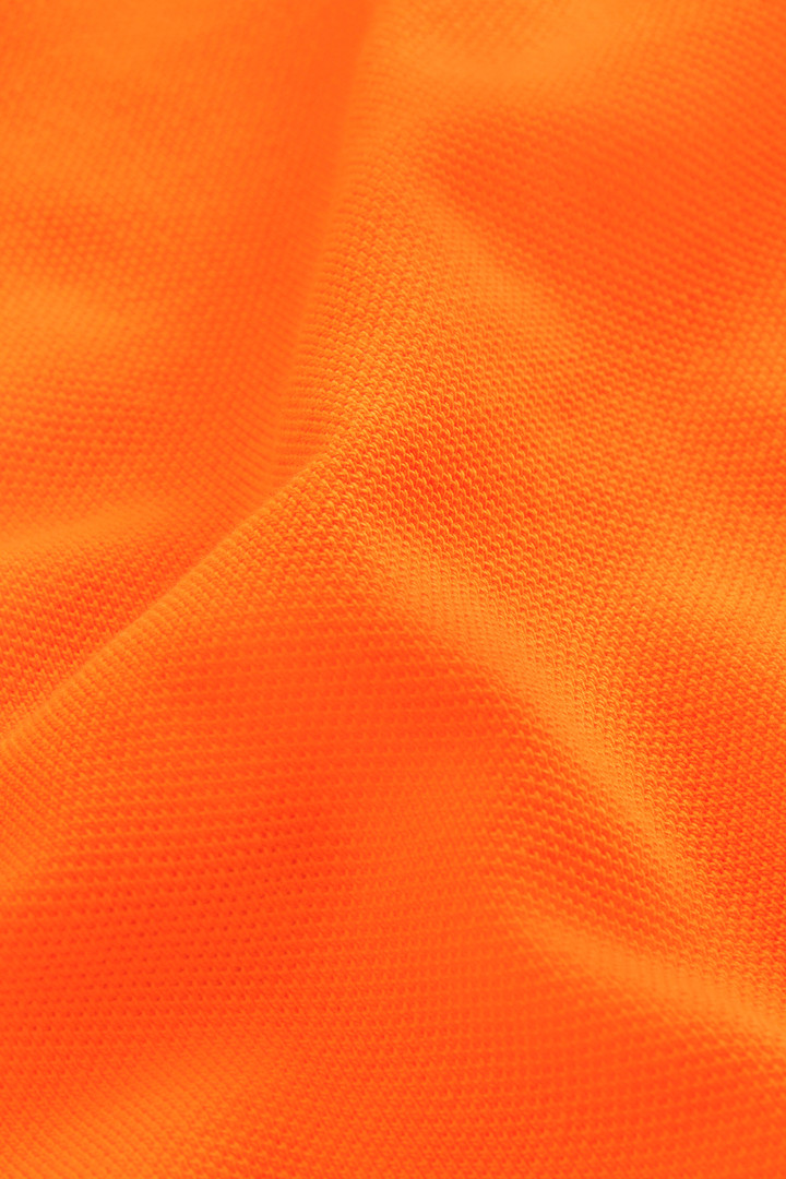 Polo American classique en coton orange photo 7 | Woolrich