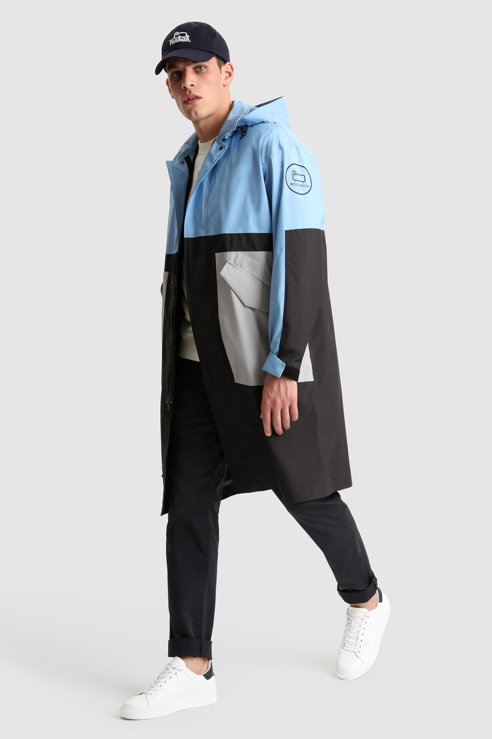 Manteau étanche ultraléger Delaware en Pertex® Revolve bleu photo 5 | Woolrich