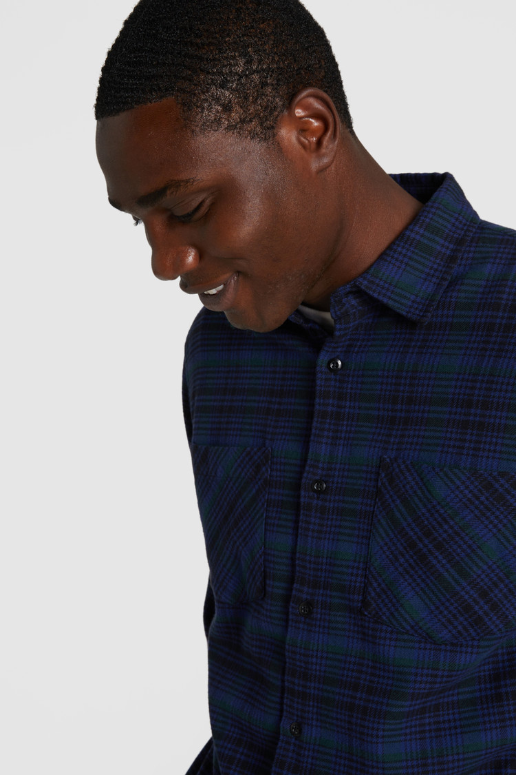 Chemise classique en flanelle