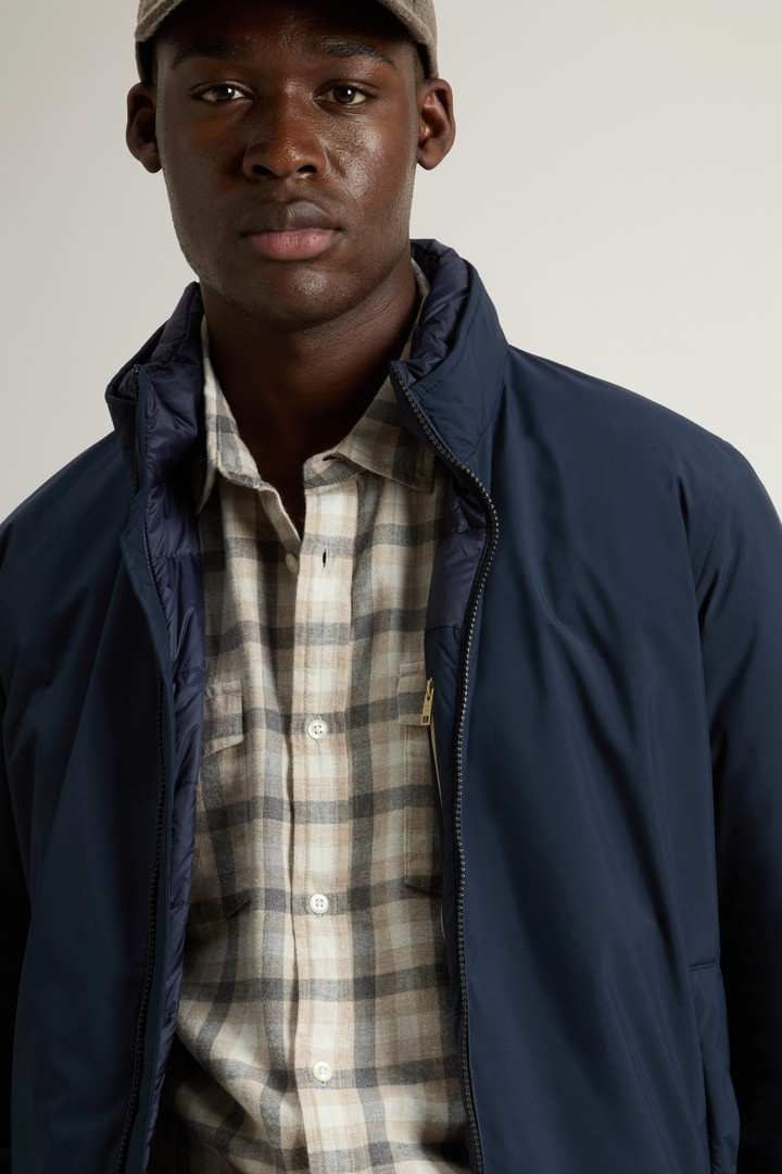 CLOUD LEWIS BOMBER Blue photo 4 | Woolrich