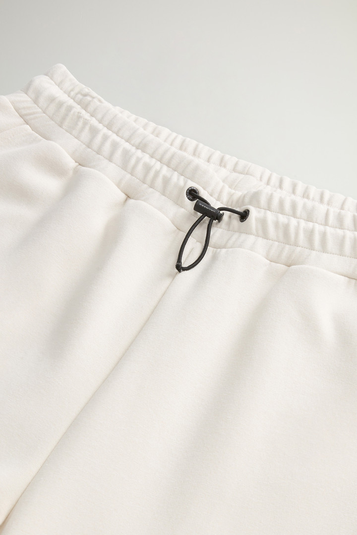 Cotton Blend Fleece Pants White photo 5 | Woolrich