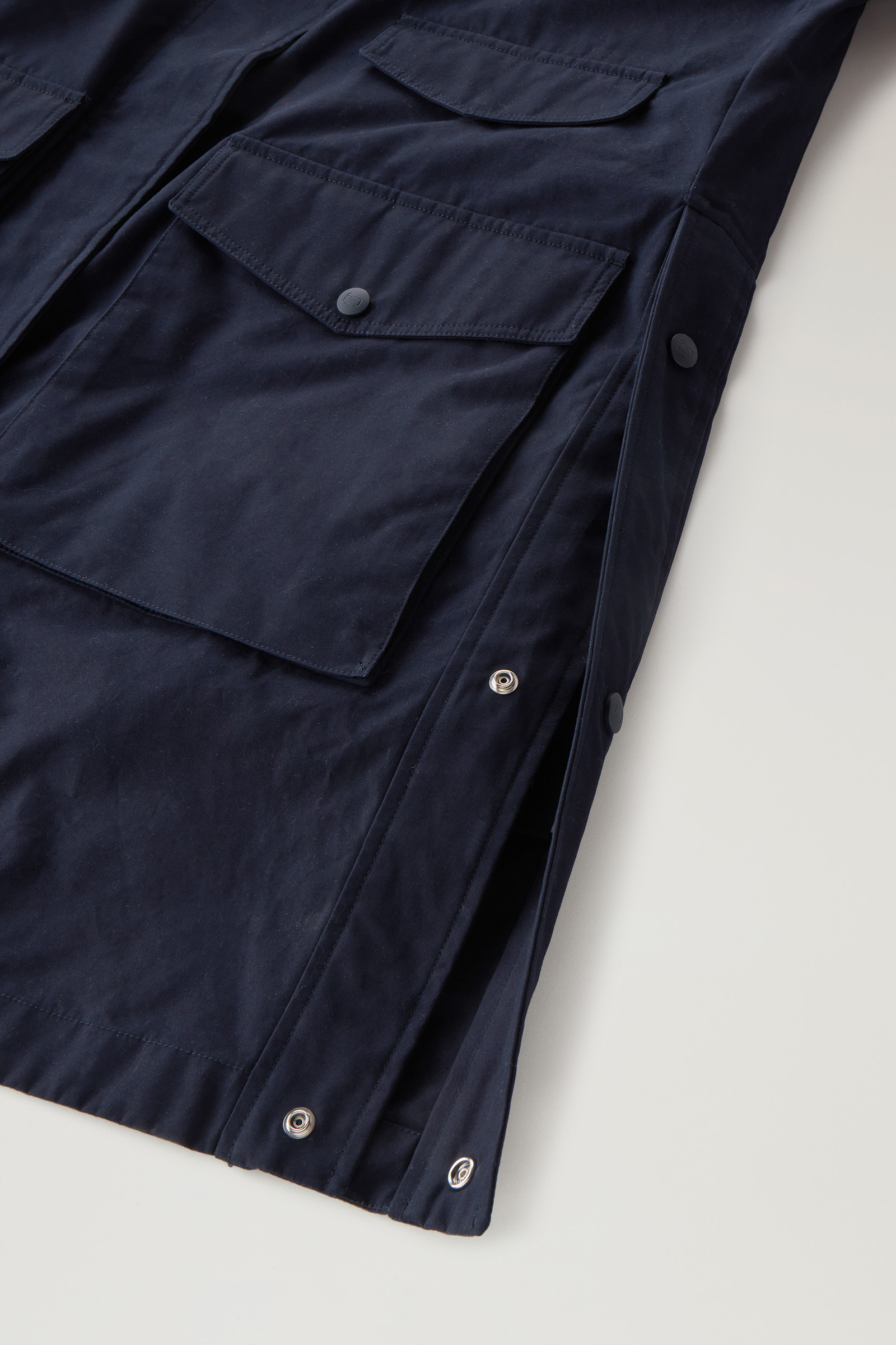 3-in-1-Parka Sideline aus weicher Byrd-Baumwolle mit abnehmbarer, wattierter Weste blau photo 11 | Woolrich