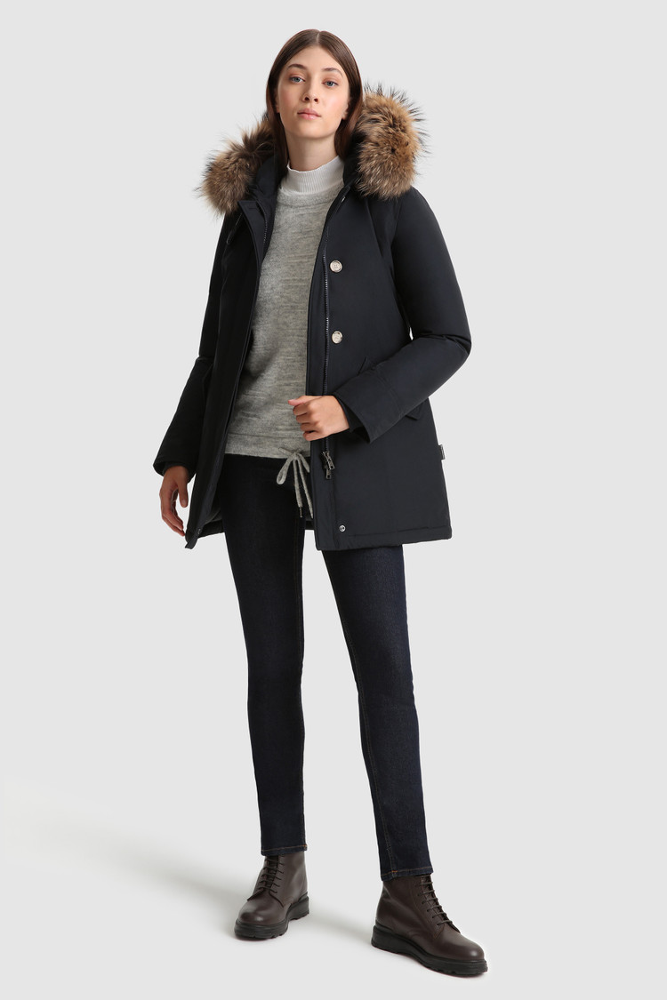 Parka Arctic mit abnehmbarem Waschbärfell