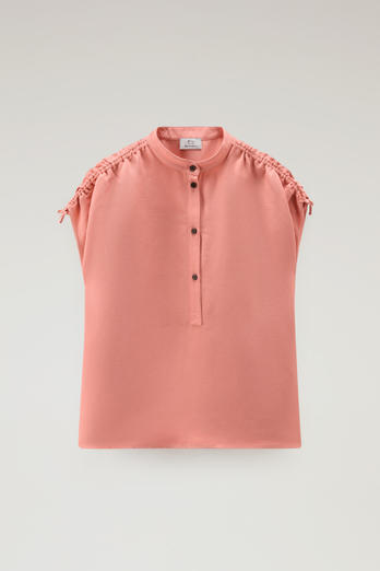 Blouse en lin mélangé Rose | Woolrich