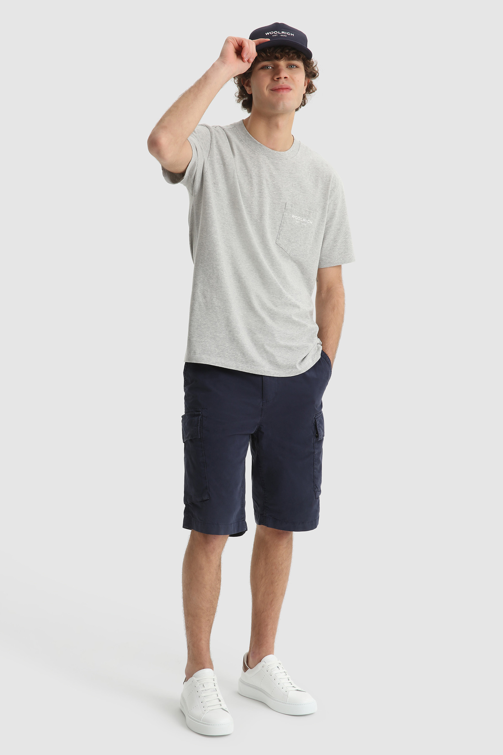 Light cotton Cargo shorts