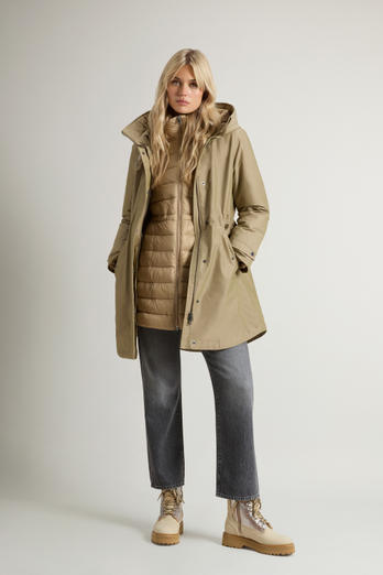 Parka 3 en 1 de Ramar Cloth Beige | Woolrich