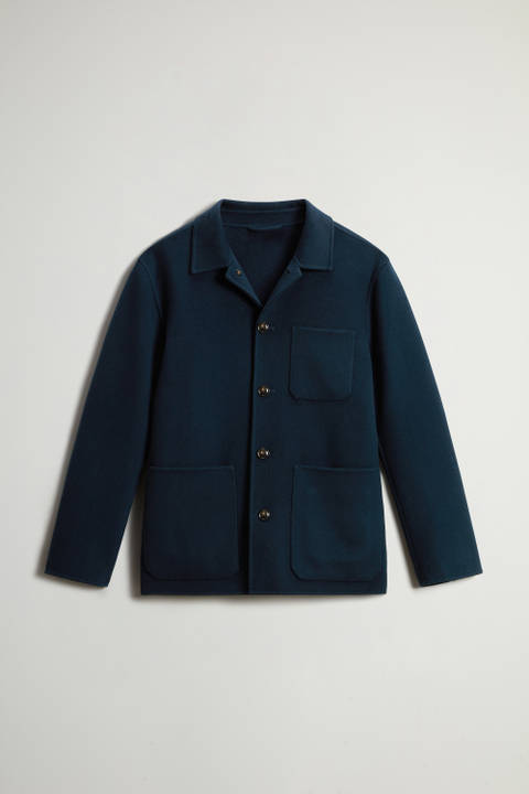 Blazer aus reiner-Schurwolle Blau photo 2 | Woolrich