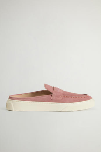Suede Mules Pink | Woolrich