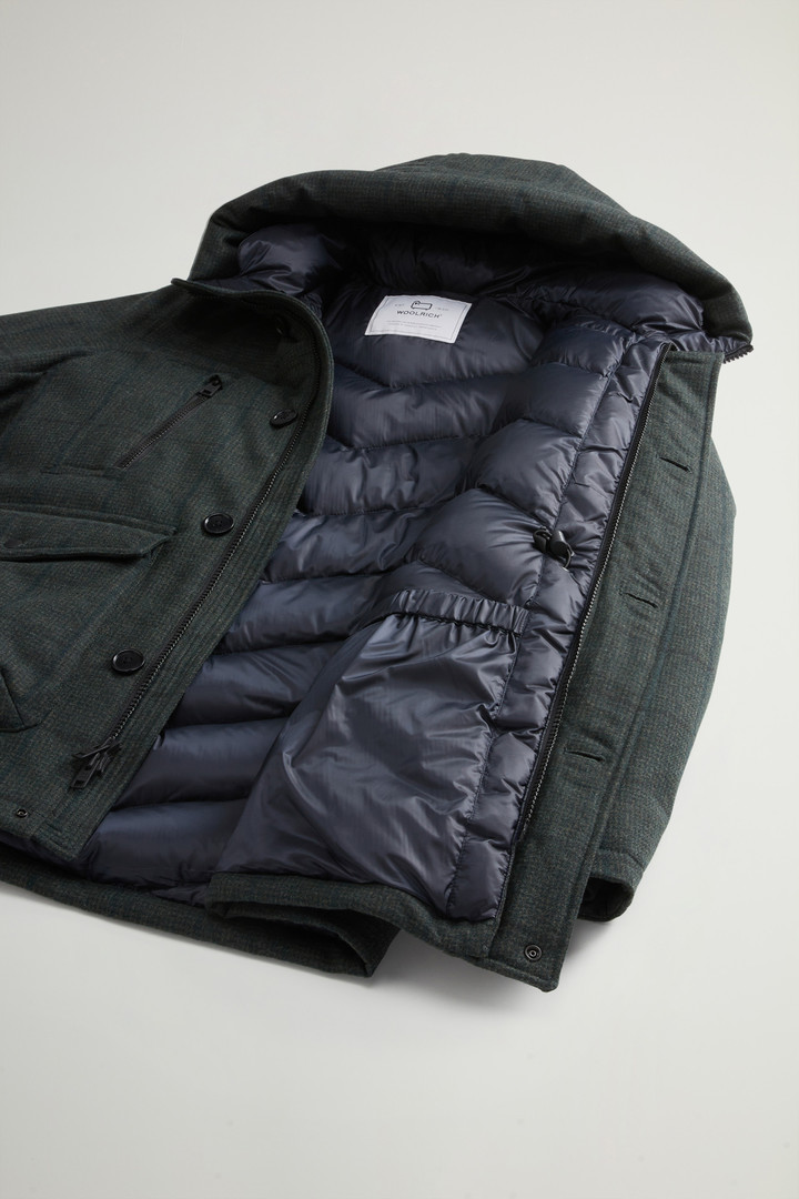 Arctic Parka Evolution in lana italiana riciclata Verde photo 11 | Woolrich