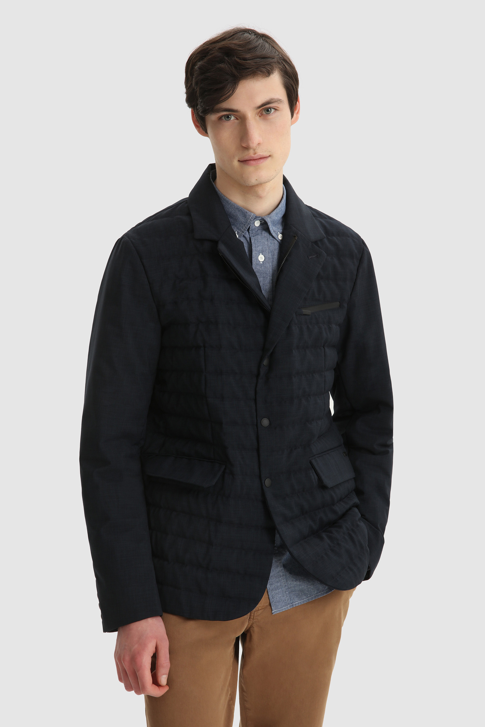 City Blazer in high-performance wool effect fabric