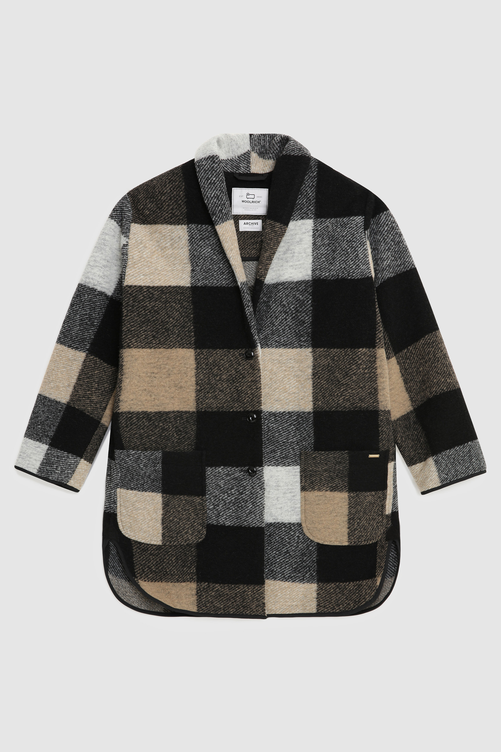 woolrich gentry buffalo plaid coat