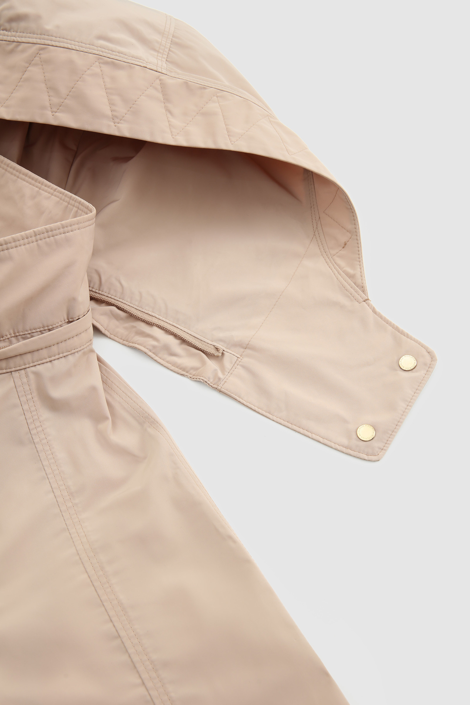City Anorak with Detachable Hood Beige photo 6 | Woolrich