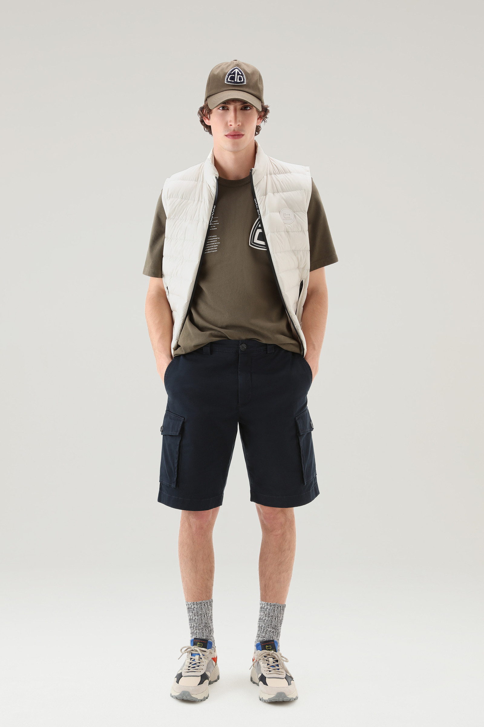 T-shirt U.S. Trails aus reiner Baumwolle grün photo 2 | Woolrich