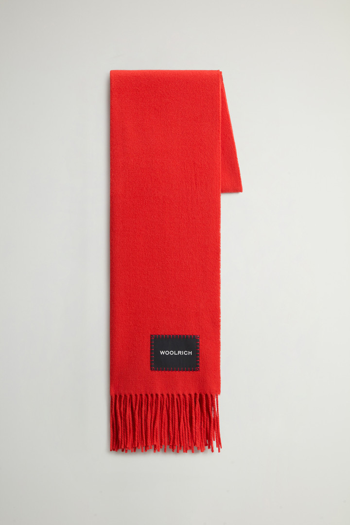 Pure Virgin Wool Scarf Orange photo 1 | Woolrich