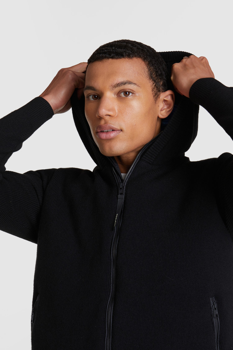 Veste rembourrée en maille technique avec manches