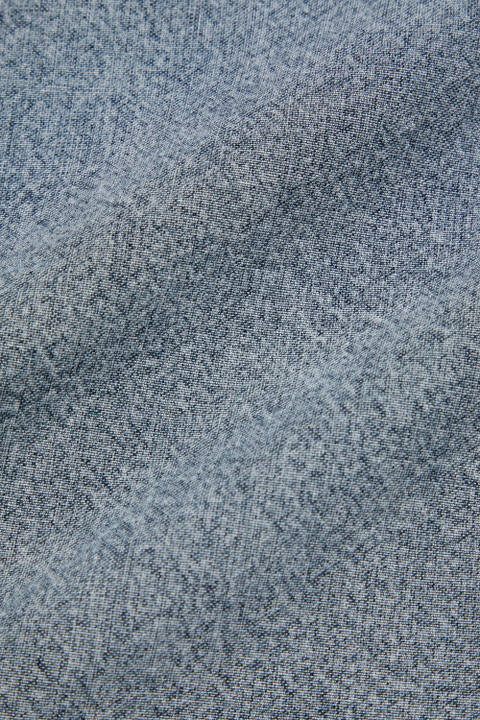 Gilet in misto nylon CORDURA e cotone tinto in corda Blu photo 2 | Woolrich