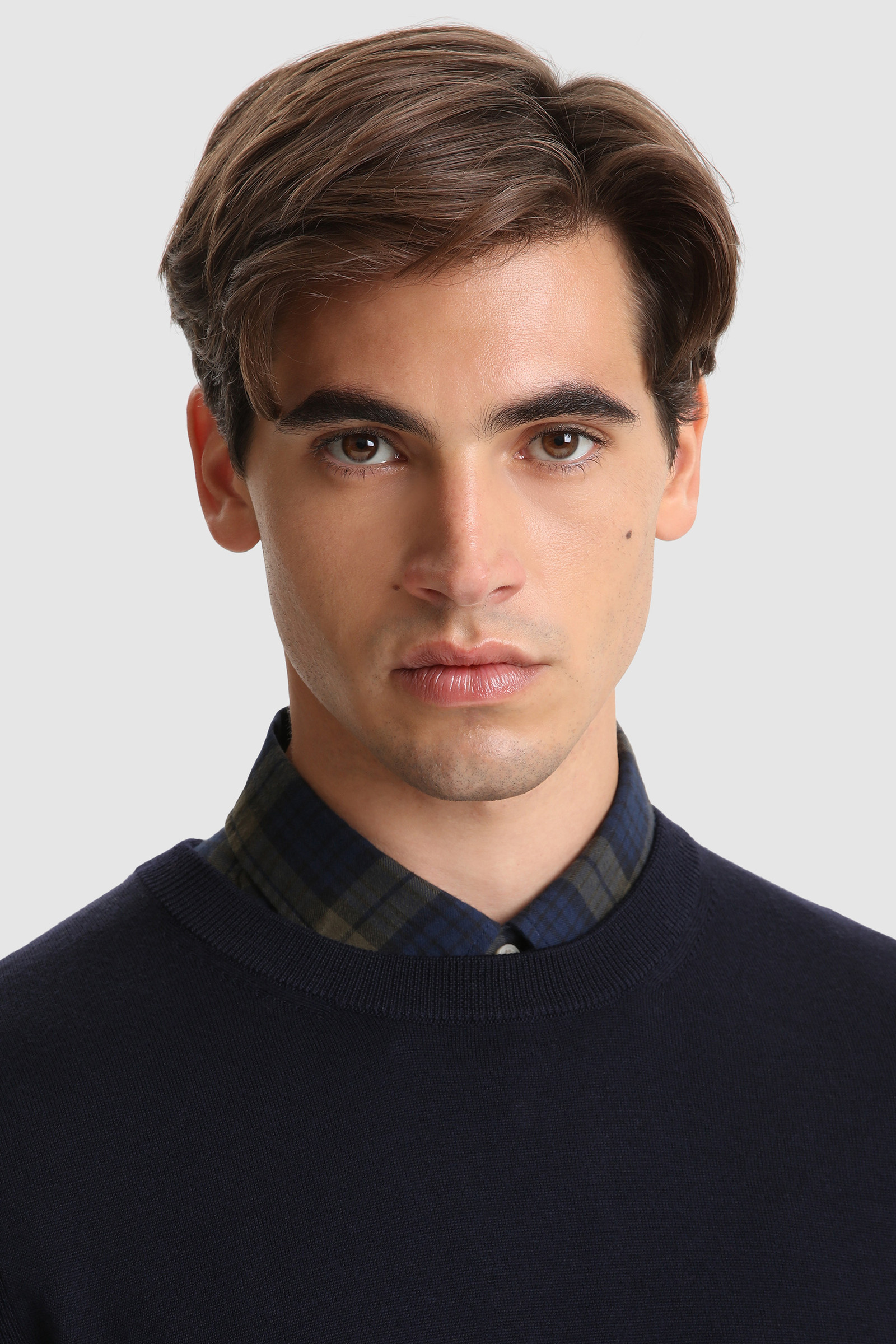 Crewneck Sweater in extra fine Merino wool