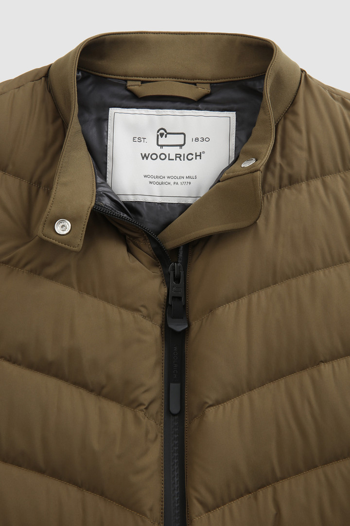 Chaleco Juniata con acolchado chevrón verde photo 5 | Woolrich