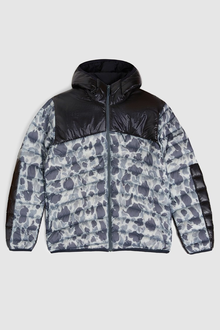 Chaqueta acolchada Tundra con estampado de camuflaje