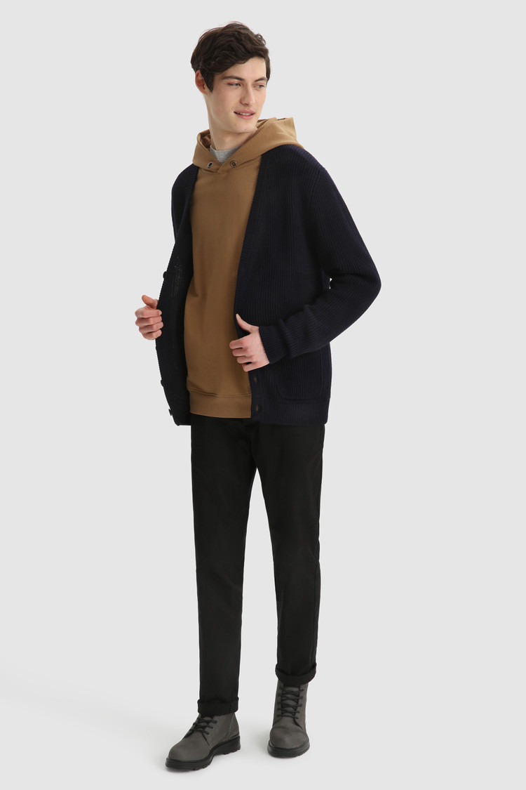American brushed cotton hoodie