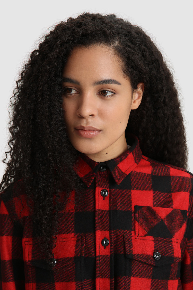 Wool blend Overshirt