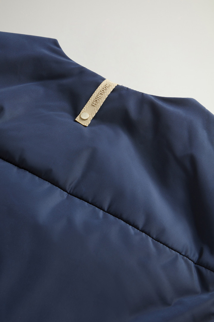 Crewneck Nylon Vest Blue photo 4 | Woolrich
