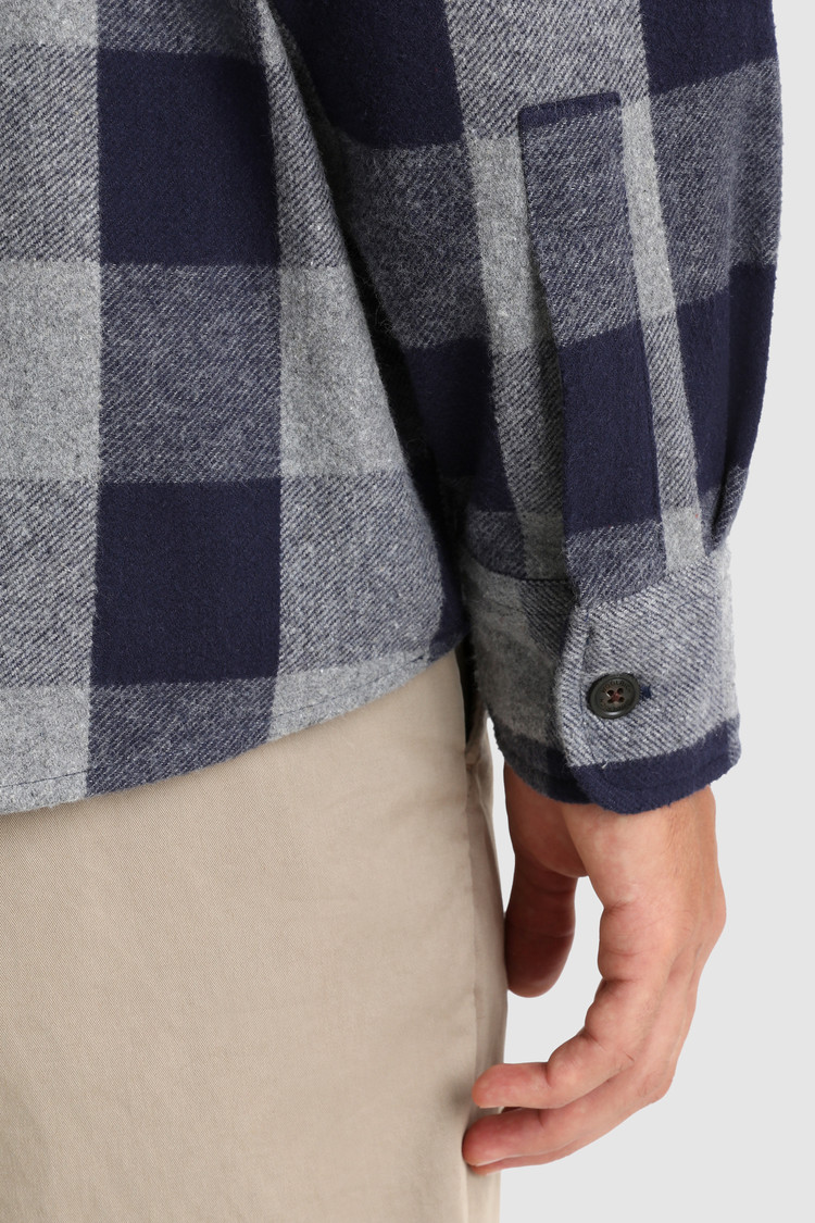 Giacca camicia Oxbow con motivo d'archivio Buffalo Check