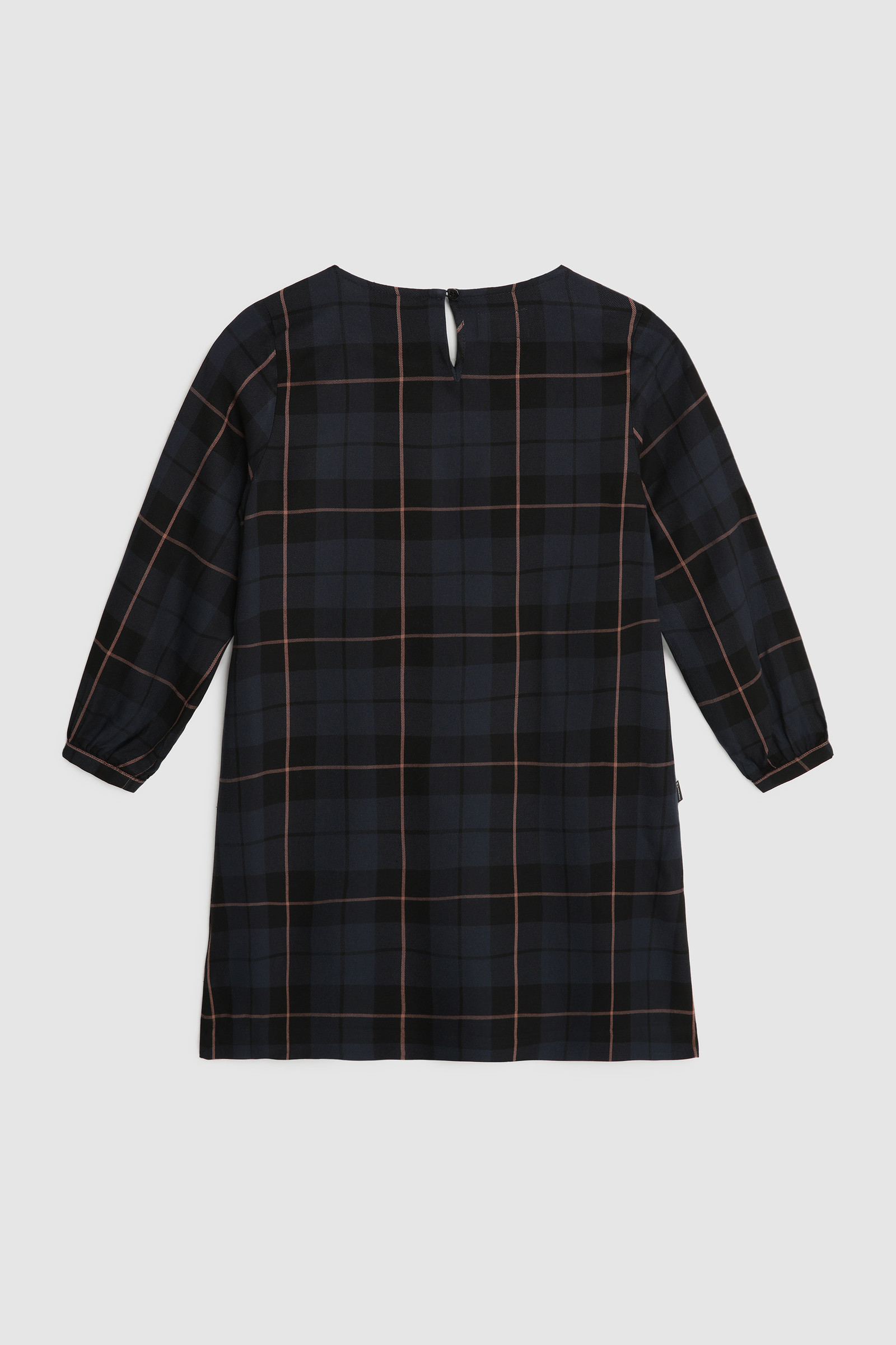 Twill-Kleid mit Karomuster für Mädchen