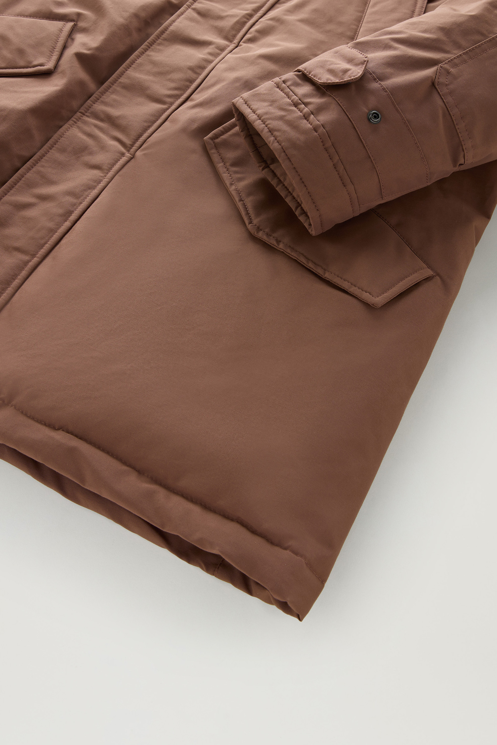 Polar Parka with High Collar Brown photo 7 | Woolrich