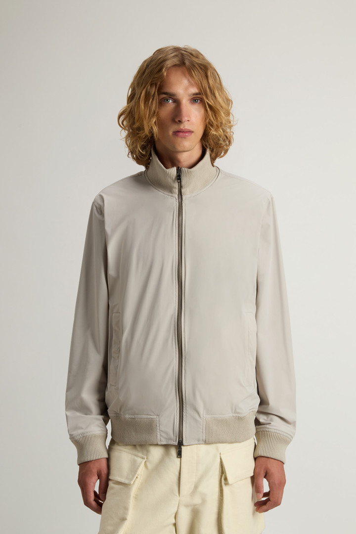 Double-Face Suede Bomber Jacket Brown photo 5 | Woolrich