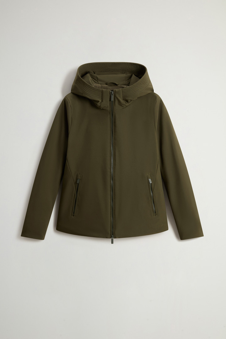 Firth Parka in Tech Softshell Green photo 5 | Woolrich